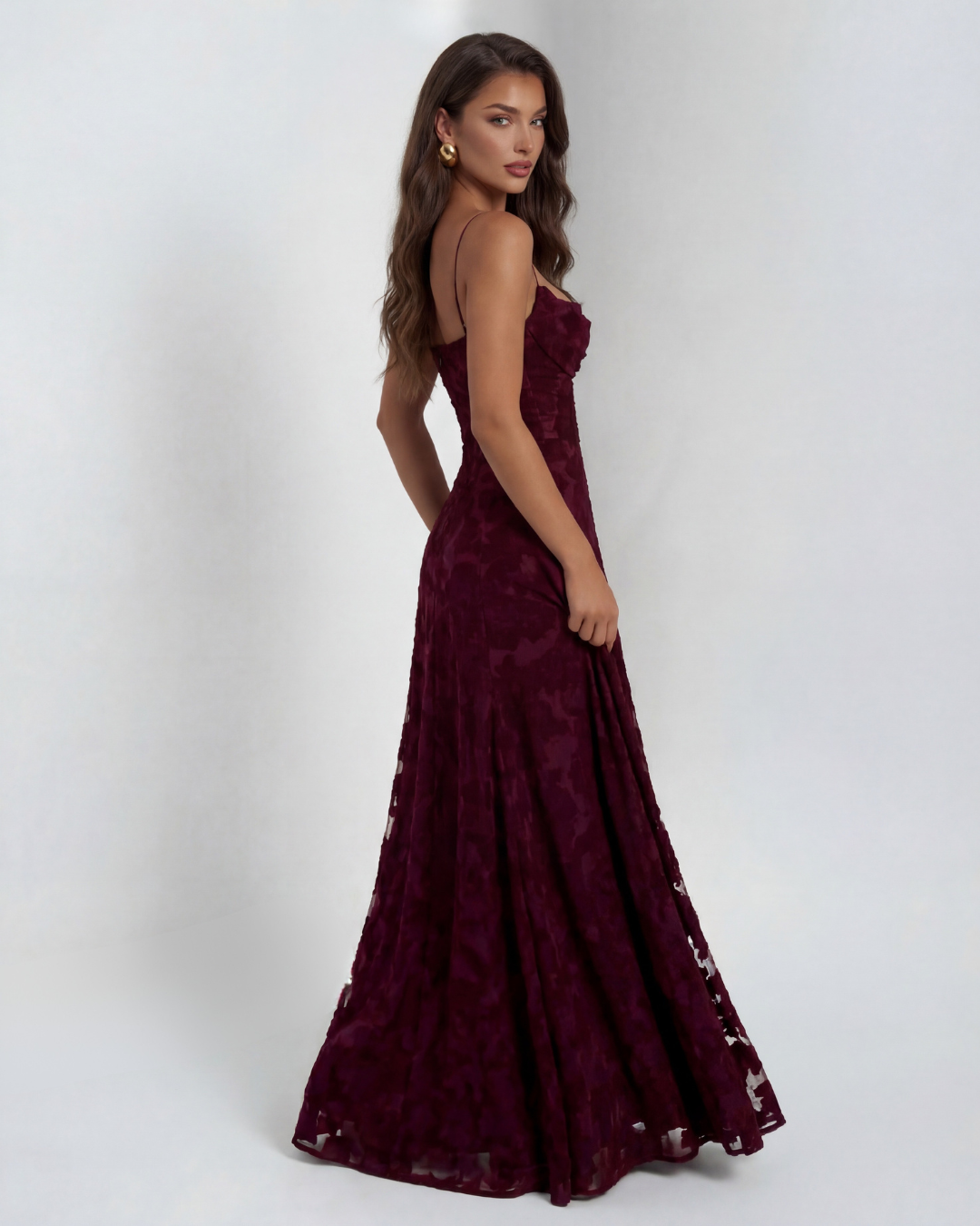 Sofia | Robe Maxi en Dentelle Florale™