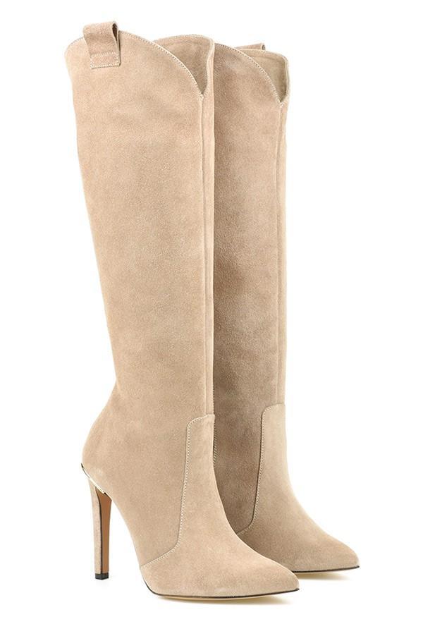 Bottes Cuir Hautes