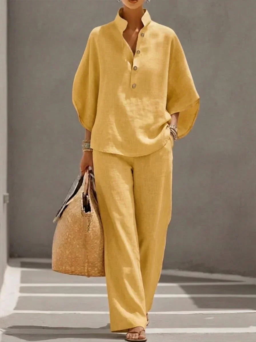 Ensemble Lin Chauve-Souris & Pantalon Large