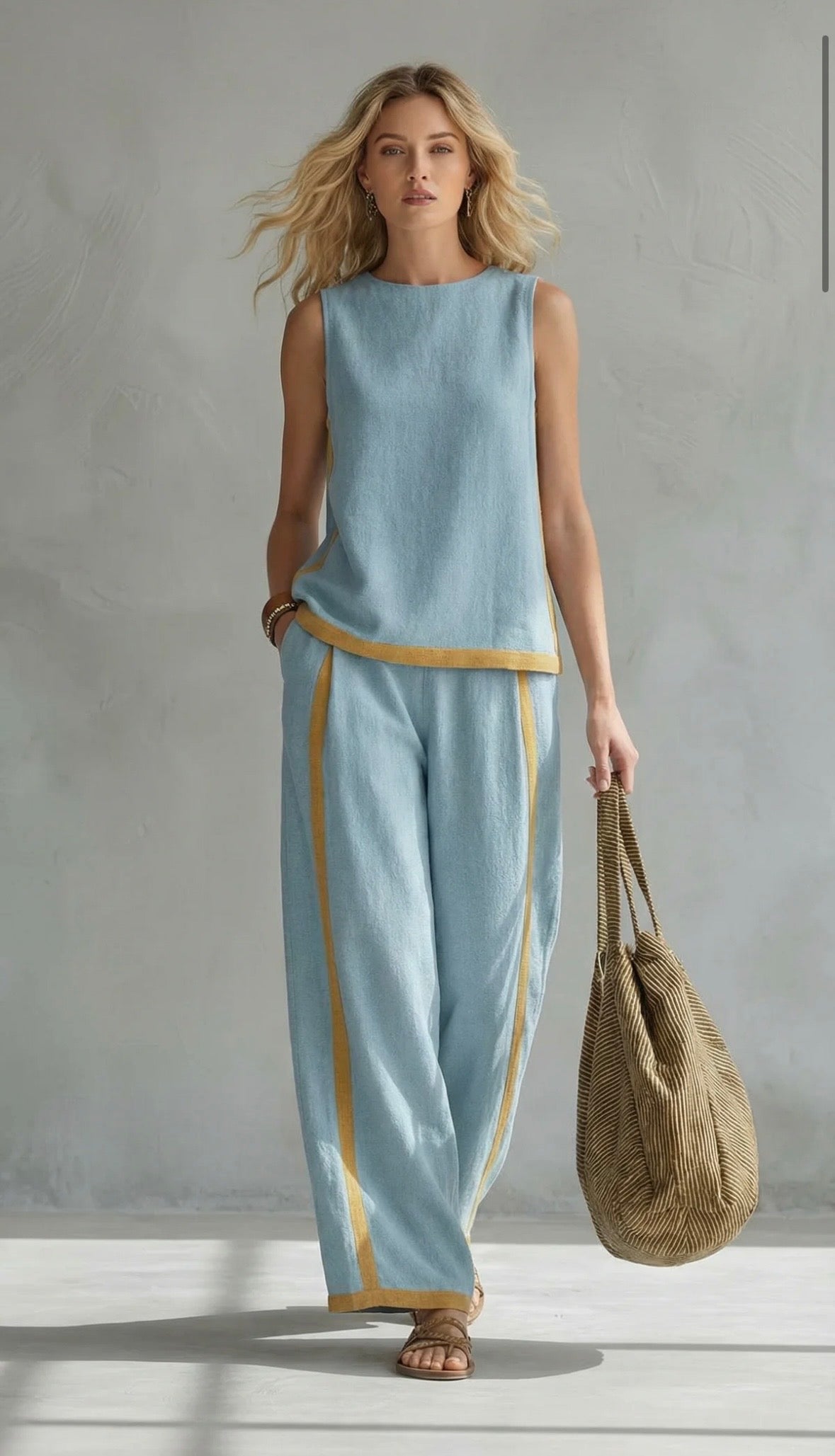 Claire | Ensemble en Lin Chic