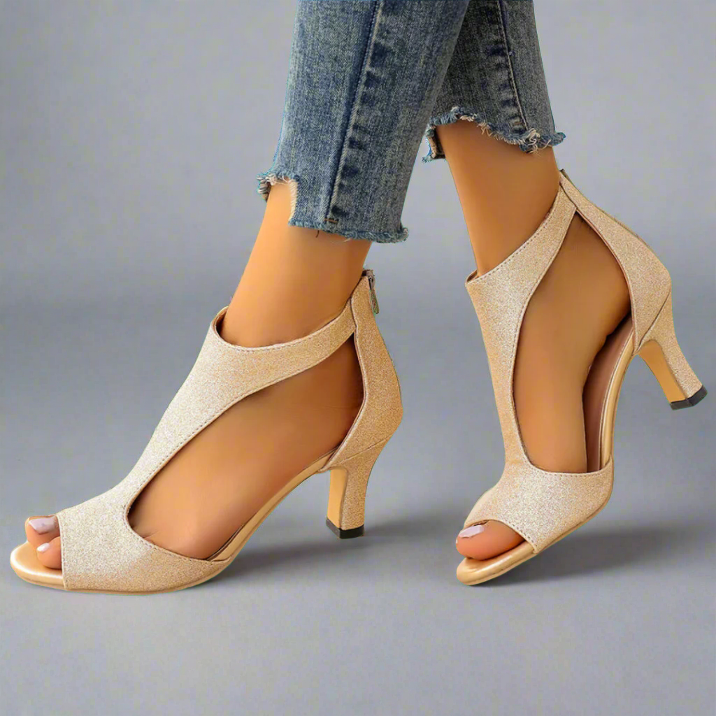 Flora | Sandales à talons élégants