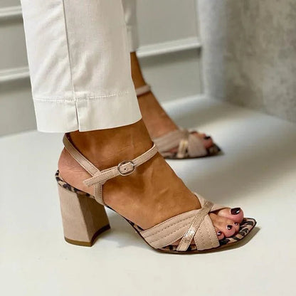 Lorrie | Sandales à Talon Croisé
