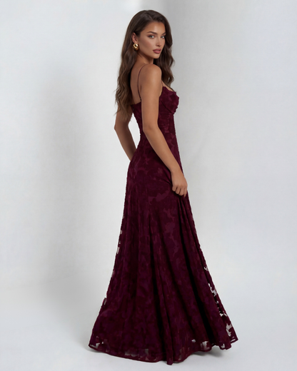 Sofia | Robe Maxi en Dentelle Florale™