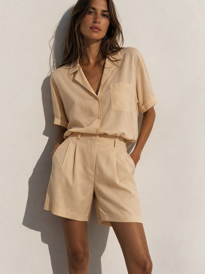 Blusa Noa de seda