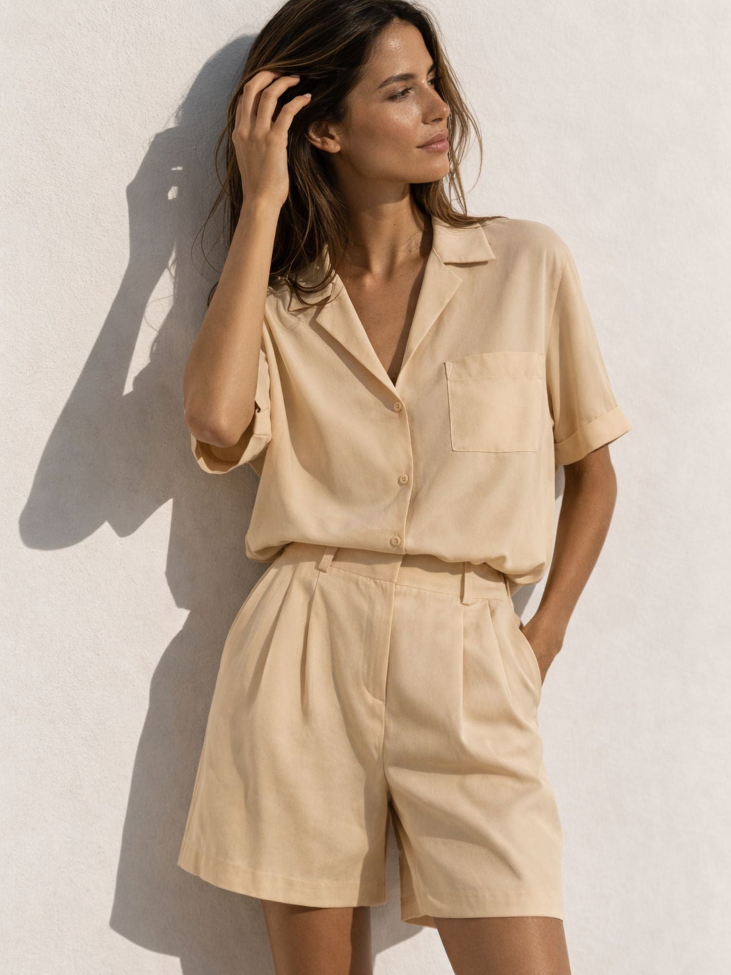 Blusa Noa de seda