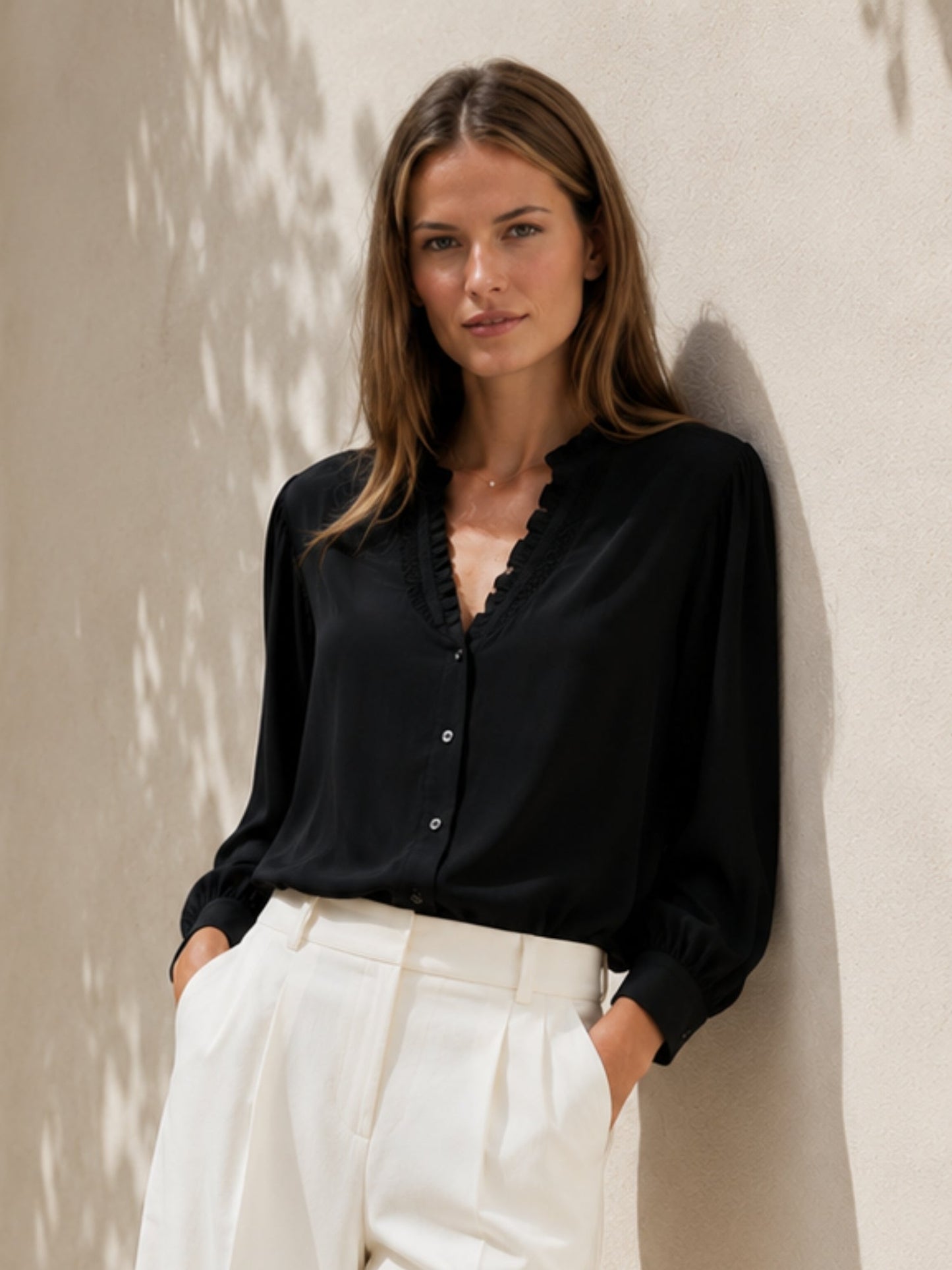 Blusa Lauren negra