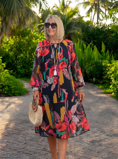 Florida – Élégante robe fleurie