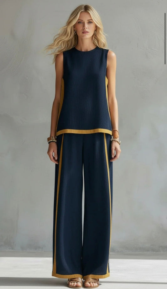 Claire | Ensemble Bleu marine