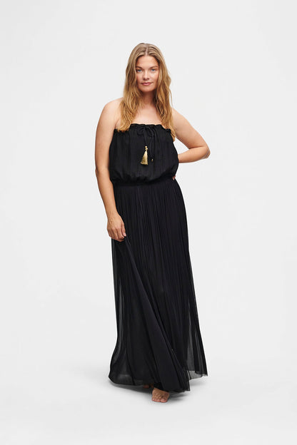 Bandeau Silk Swimsuit