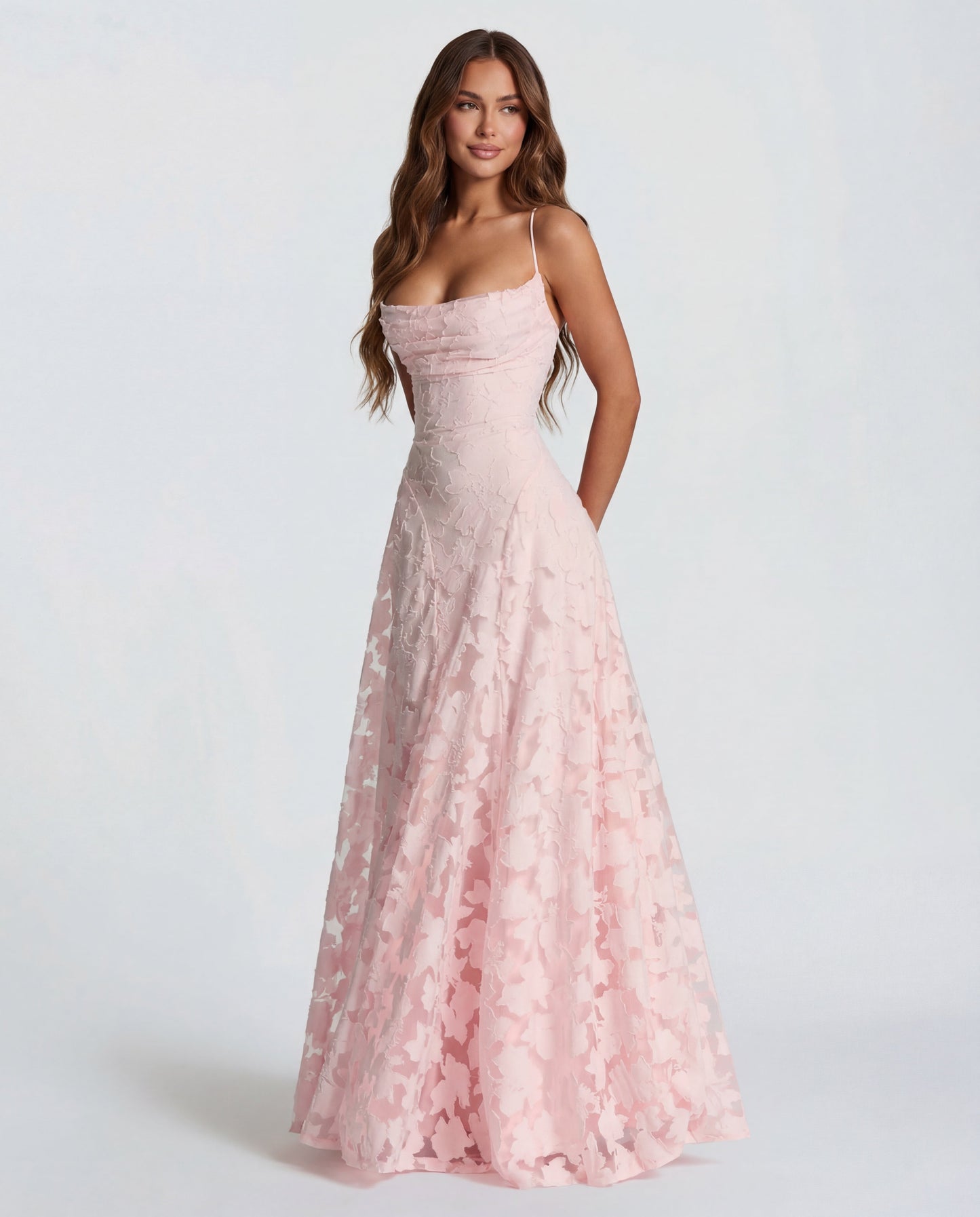 Sofia | Robe Maxi en Dentelle Florale™