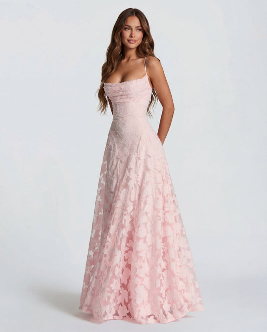 Sofia | Robe Maxi en Dentelle Florale™