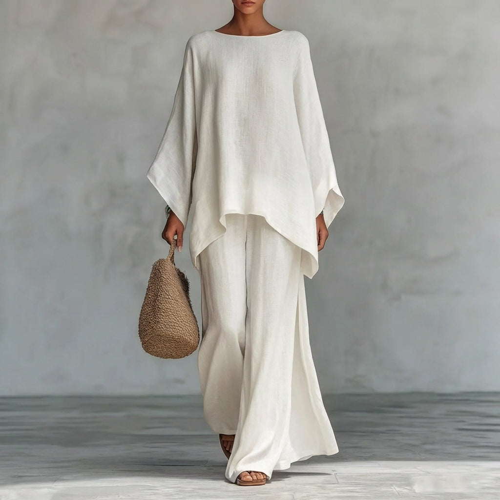 Ensemble Manches Longues & Pantalon Large