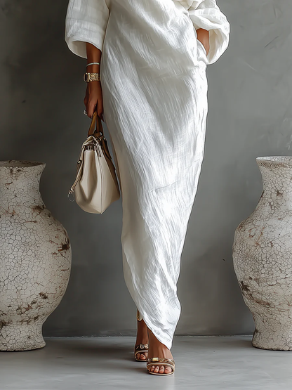 Robe Maxi Asymétrique