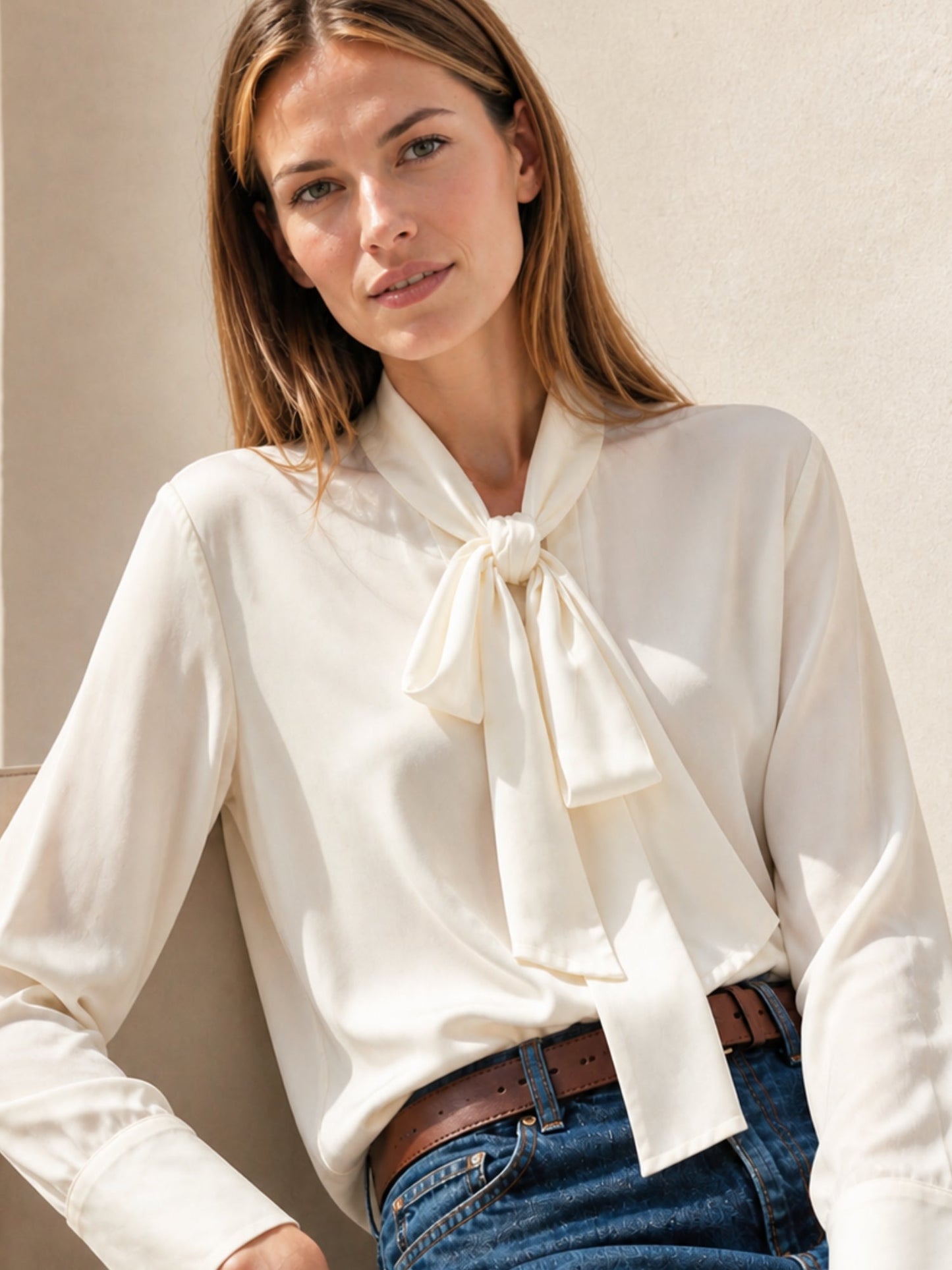Blusa Carmen cruda