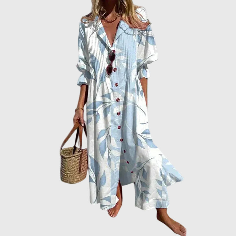 Zariah – Élégante robe longue style bohème