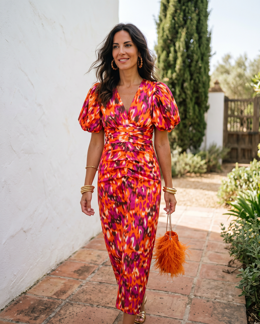 Carla | Robe Florale Élégante™