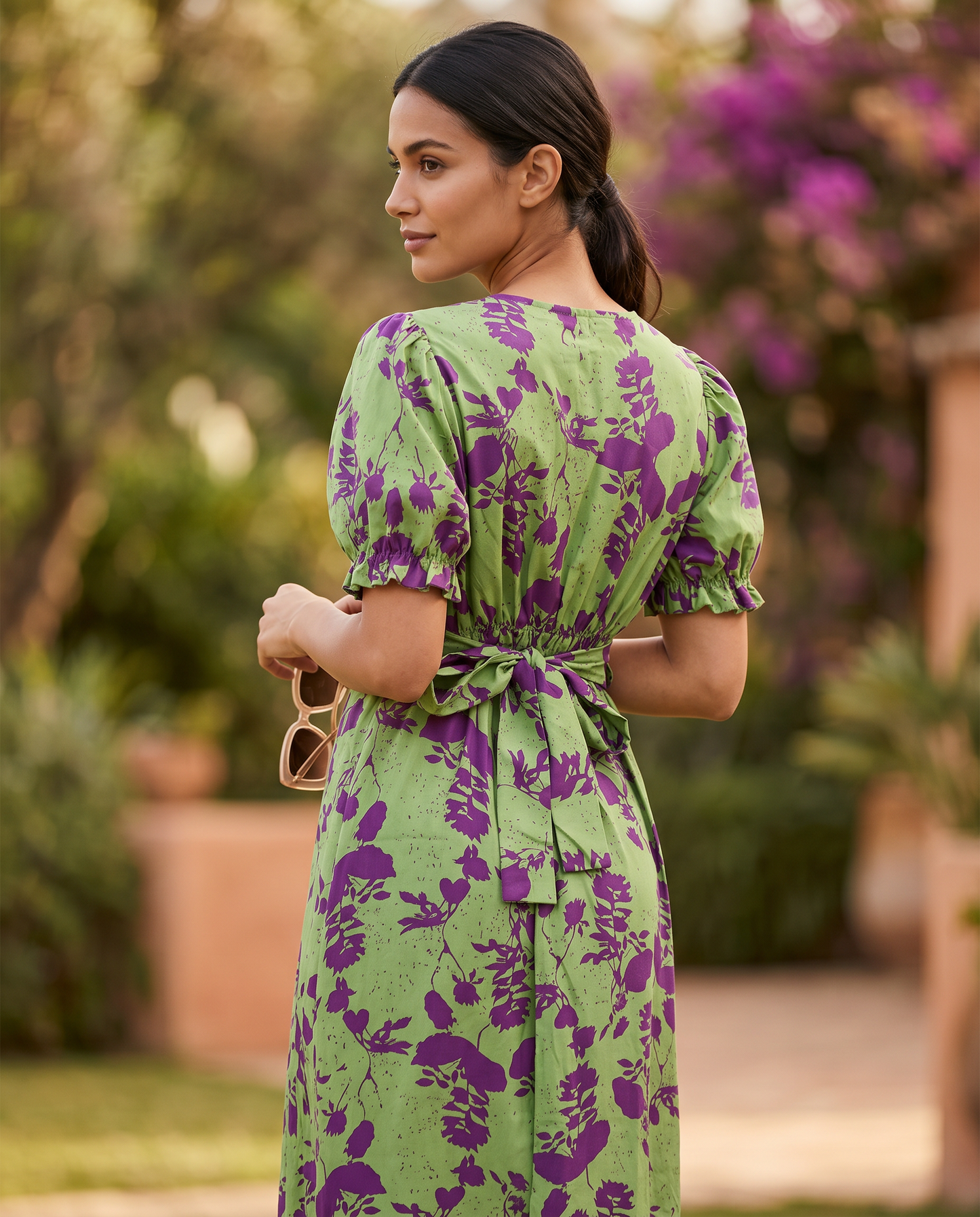 Andrea | Robe printanière imprimée