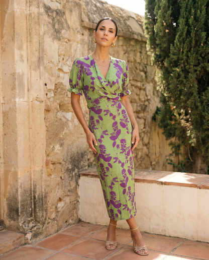 Andrea | Robe printanière imprimée
