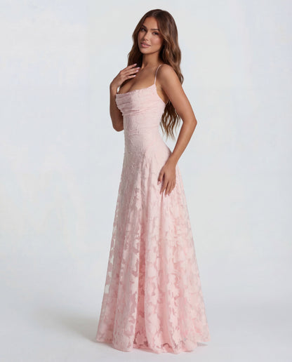 Sofia | Robe Maxi en Dentelle Florale™